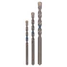 Bosch 3-delars betongborrsats 5,0 x 85 6,0 x 100 8,0 x 120