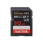 SanDisk Extreme Pro SDXC Class 10 UHS-I U3 V30 200/140Mo/s 512Go