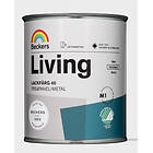 Beckers Emalje Living Halvblank Hvit 0,75L