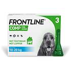 Frontline Comp Spot-on Hund Lösning 134mg/120,6mg 3x1,34ml