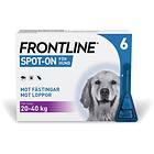 Frontline Vet. Spot-on Hund Lösning 100mg/ml 6x2,68ml