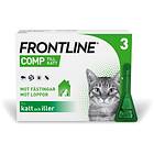 Frontline Comp Spot-on Katt Lösning 50mg/60mg 3x0,5ml
