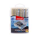 Maxell AAA-batterier (LR03) 24-pack