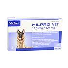 Virbac Milpro Vet 12,5mg/125mg Filmdragerade Tabletter för Hundar 2st