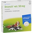 Vetoquinol Droncit Vet. 50mg 2 Tabletter