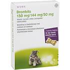 Vetoquinol Dronbits Tablett 150mg/144mg/50mg 2st