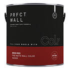 Col.r Väggfärg Prfct Wall No.304 Brick Red 2,5L