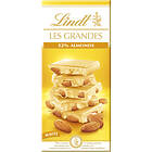 Lindt Les Grandes Vit Mandel Chokladkaka150g