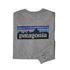 Patagonia Long-Sleeved P-6 Logo Responsibili-Tee (Herre)