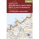 South West Coast Path Map Booklet Vol 2: St Ives To Plymouth