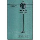 Mg Owners' Handbook: Mg Midget Td