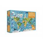 Usborne Book And Jigsaw Animals Of The World