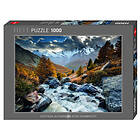 Heye Mountain Stream Puslespill 1000 Bitar
