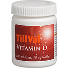TillVal D-Vitamin 100 Tabletter