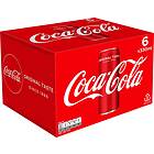 Coca-Cola Burk 0,33l 6-pack