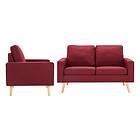 vidaXL Group 2-pack Sofa (3-sæders + 2-sæders)