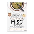 Clearspring Organic Creamy Sesame Miso Soup 15g 4st