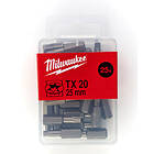 Milwaukee TX20 Bits 25-pack TX20 x 25 mm