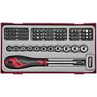Teng Tools TOOL 76 delars Bitsskruvmejselsats TTMDQ76