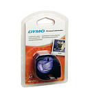 Dymo LetraTag Plastic Tape 12mmx4m