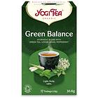 YogiTea Ayuvediskt Ekologiskt Grönt te med aromatisk kombucha 17 tepåsar