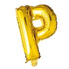 Hisab Joker Foil Ballon Letter P Gold