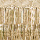 PartyDeco Guld Draperi 250x90cm