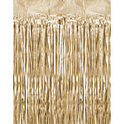 PartyDeco Guld Draperi 250x90cm