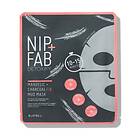 NIP+FAB Detoxify Mandelic+ Charcoal Fix Mud Sheet Mask 1st