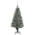 Be Basic Kunstig juletre Med LED Og Kulor Kongler 240cm