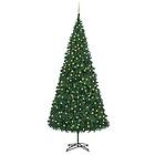 Be Basic Muovinen joulukuusi Kanssa LED Ja Kulor 500cm