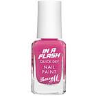 Barry M In A Flash Quick Dry Nail Paint 10ml
