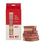 Red No.1 Red Ceder Block 6-pack