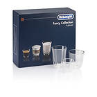 DeLonghi Fancy Collection Double Wall Mixed Glas 6-pack