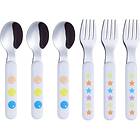Exzact Children's Cutlery Stainless Steel 6pcs