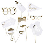 Ginger Ray Photoprops Oh Baby Gold 10-pack