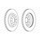 Ferodo Bromsskiva PREMIER Coat+ disc DDF1223C