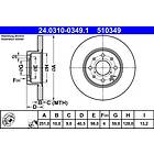 ATE Bromsskiva PowerDisc 24.0310-0349.1