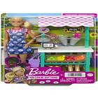 Barbie Farmers Market Playset Caucasian Doll HCN22