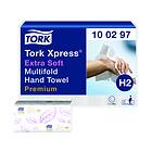 TORK Xpress Extra Soft Multifold H2 2-Ply Hand Towel 2100-pack (100297)
