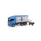 Bruder Scania R Series Livestock Transporter with One Cow