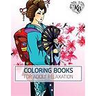 PRINCESS KIMONO Japan Dress Design Women Fashion Coloring Book: Anti Stress Adults Coloring Book To Bring You Back To Calm & Mindfulness