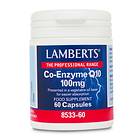 Lamberts Co-Enzyme Q10 100mg 60 Capsules