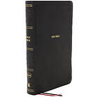 NKJV, End-of-Verse Reference Bible, Personal Size Large Print, Leathersoft, Black, Red Letter, Comfort Print