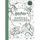 Harry Potter Magical Creatures Postcard Coloring Book