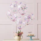 Ginger Ray Confetti Happy Birthday Balloons 5-pack