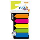 Stick'n Indexflikar 42x12mm Neon