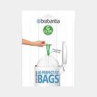 Brabantia Perfect Fit Garbage Bin Bags Brand G 23-30L (40-pack)