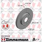 Otto Zimmermann Bromsskiva COAT Z 320.3818.20