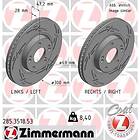 Otto Zimmermann Bromsskiva BLACK Z 285.3518.53